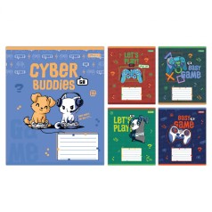 А5/12 кл. 1B Let's Play, зошит учнівський шкільний, ціна за 25 шт. //