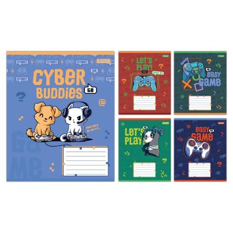 А5/12 кл. 1B Let's Play, зошит учнівський шкільний, ціна за 25 шт. //