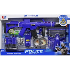Ігровий поліцейський набір зі зброєю та аксесуарами