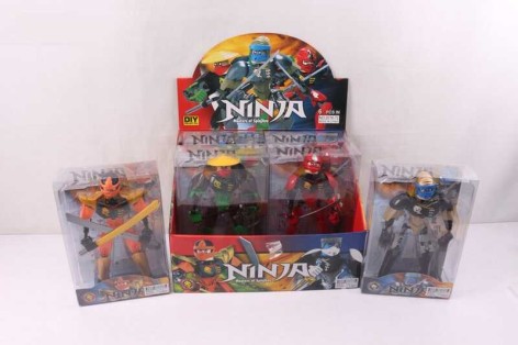 Герої герої, висота 22 см, тіло-конструктор, зброя  /12/72/6шт в кор.