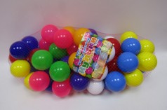 Набір кульок 60 шт. діаметр 8 см Бамсік