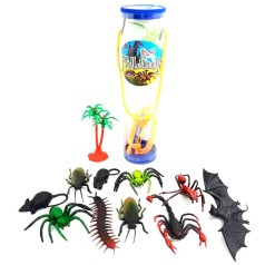 Тварини арт. 866-E7 (866-E7-KI)  (144шт/2) 12уп по 12шт 12 видів,  колба 20*5см