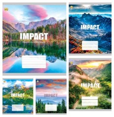 Зошит Тетрада 12 аркушів лінія тверда обкладинка (ТЕ42115)