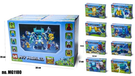 Конструктор MC // 6шт у кор.