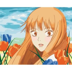 Картина за номерами (без підрамника) "Аніме. Kimi ni Todoke" 40х50 см