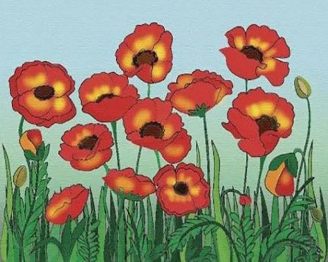 Роспись по холсту 