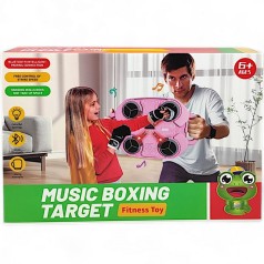Настінна електронна мішень для боксу MIC з музикою та рукавичками (596-50)