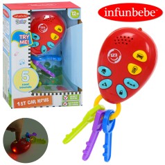 Игра брелок-ключи, 11см, звук, свет, на бат-ке, в кор-ке, 17-11,5-5,5см 