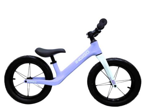 Велобіг Corso Indigo 14`` нейлонова рама, нейлонова вилка, надувні колеса 14’’, в кор. /1/