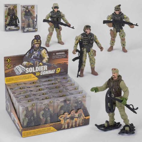 Солдат іграшковий 24 шт. в коробці