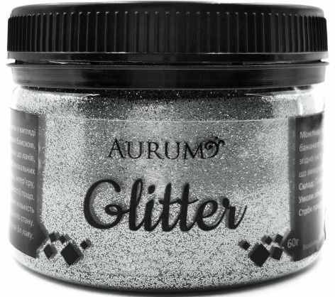 Цветные блёстки Глиттер  Aurum Золото 60 г