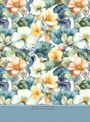 Блокнот, 55г, 145х197мм, 48 листов, Интеграл.переплет., Мат.лам. диз.23142#