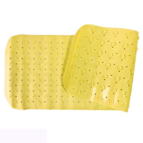 Килимок у ванну кімнату, ЖОВТИЙ (99х35 см)