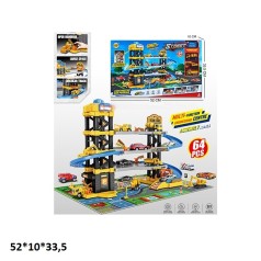 Паркінг MH-626 з метал.машинками (3шт.)та аксес.батар.муз.світ.кор.52*10*33,5 /16/