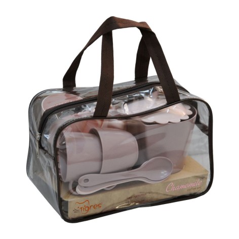 Набір чайного посуду "Ромашка", в сумці, 14 елементів