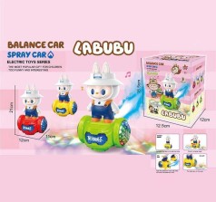 Музыкальная игрушка Labubu 3 цвета микс видов 15х13х12 (144-2)