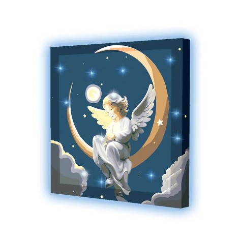 Набор для росписи 25*25 с подсветкой "Колыбельная"