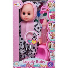 Пупс муз коровка