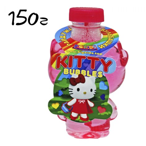 Мильні бульбашки "Хеллоу Кітті", 150 мл