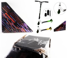 УЦЕНКА 30% Самокат GS-0094 трюковий hic-система алюм/сталь PU алю 110*25мм 52*11*3см/89*58см+пеги 2кол.кор.