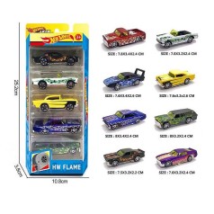 Набір машин довжина 7.5 см, металопластикові, в кор. 