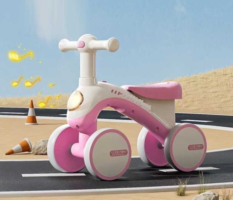 Велобіг 4-х колісний JOY колеса 6'' PU, рама пластикова, УКР. ОЗВУЧ.та підсвічування, в кор. 