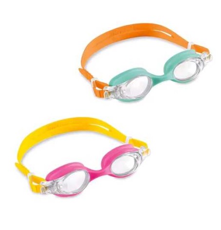 Окуляри Intex дитячі для плавання розмір S (3+), обхват голови 48-52см, від 3 до 8 років /12/