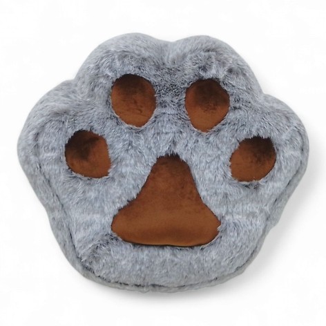 Мягкая игрушка Лапка 32 х 32 см Серая