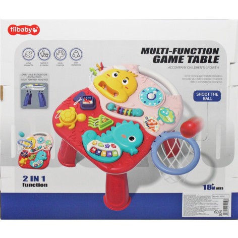 Столик ігровий червоний