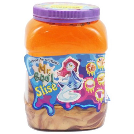 Лизун-антистресс "Mr.Boo Терракот+бронза" 1000 г
