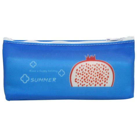 Пенал-косметичка  силіконовий блакитний