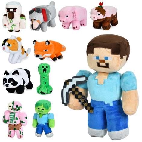 Мягкая игрушка MK, микс видов (от 21см до 48см), в п/э /33/