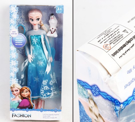 УЦЕНКА 30% Кукла 35см K286 Ледяное сердце кор.38*5*17 
