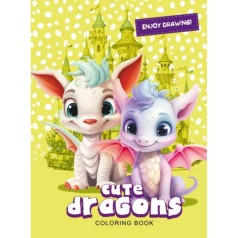 Раскраска, 80г, 210х297 мм, 16 л., А4, Скоба