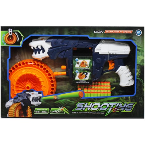 Бластер на поролоновых патронах "Shooting" (40 патронов)