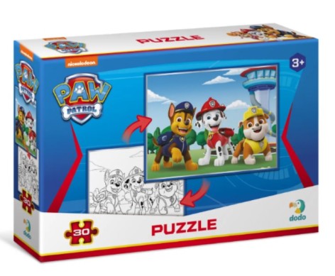 Пазл на 30 елементів 2 в 1 «Paw Patrol» TM Dodo 