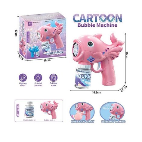 Пистолет с мыльными пузырями 