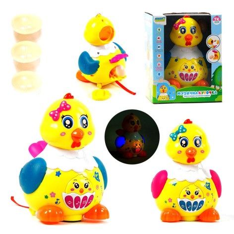 Курочка на батарейках 15580 