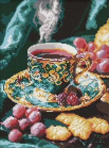 Алмазная мозаика - "Кофе по-турецки" ©art_selena_ua, 30х40см