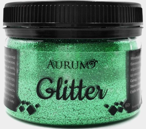 Цветные блёстки Глиттер  Aurum Розовый 60 г