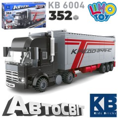 Конструктор трейлер, 231мм, 352дет, в кор-ці, 40-25-9см 