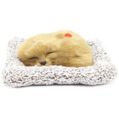 М'яка іграшка Собачка-пушистик на килимку, вид 2