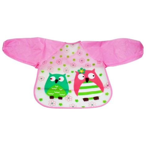 Слюнявчик із рукавами 