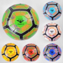 Футбольний м'яч 6 видів, 280-300 грам, матеріал PVC, розмір №5