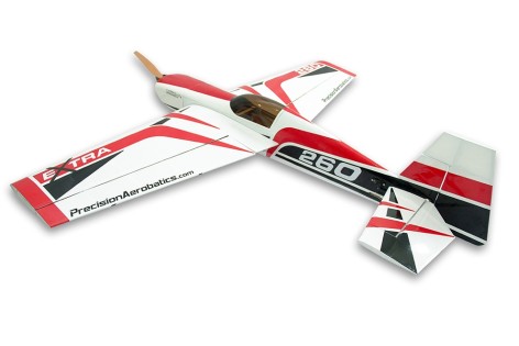 Самолет на радиоуправлении Precision Aerobatics Extra 260 1219мм KIT (красный)