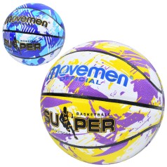 М'яч баскетбольний розмір7, TPU, 630-660г, 12 панелей, 2кольори, в п/е /24/