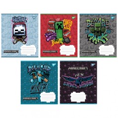 А5/12 канатов. Yes Minecraft. Heroes, тетрадь учеников. цена за 25 шт. //