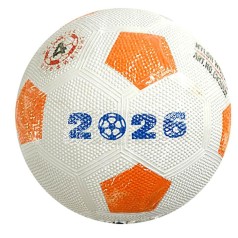 М'яч футбольний матеріал PVC, розмір №4 (помаранчевий)