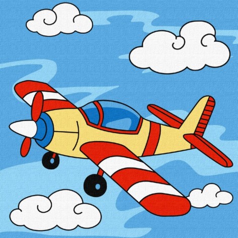 Картина за номерами для дітей 