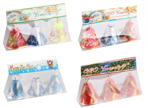 Ялинкова іграшка Дзвіночок 